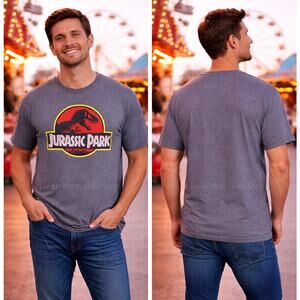 Jurassic World Jurassic Park Gray T Shirt Men’s XL 46-48 Graphic Tee